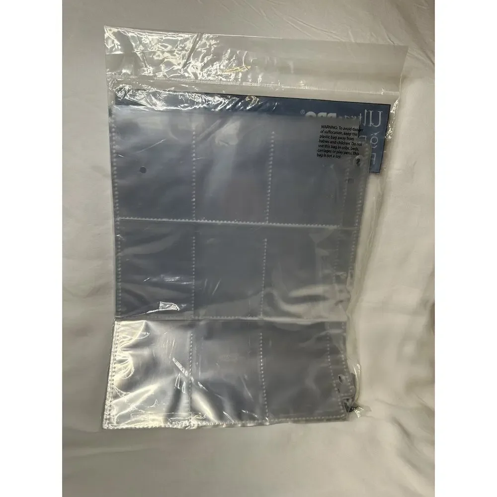 New 35 Pages Ultra PRO 9-Pocket Trading Card Binder Pages Holds 315 cards